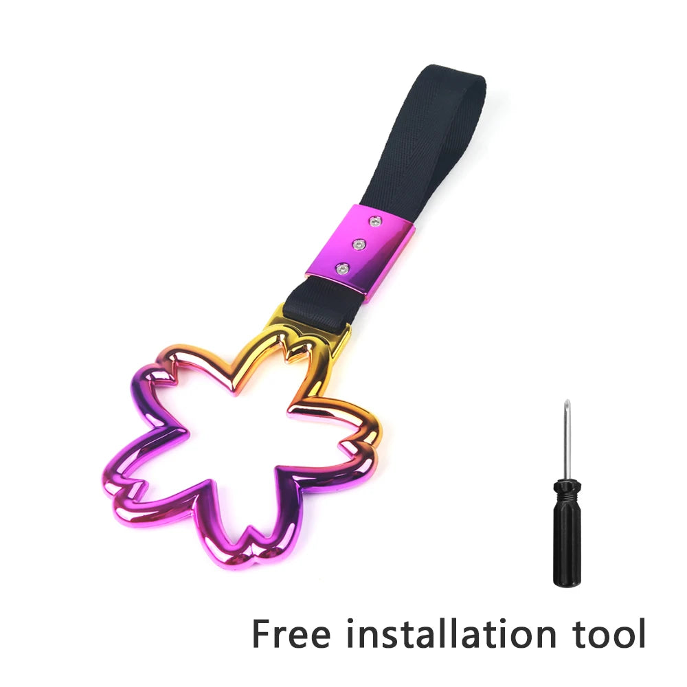 The Chrome Tsurikawa | JDM Handle | Sunset Edition