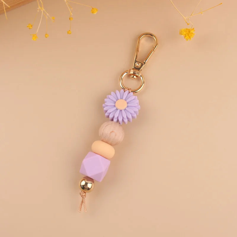 Boho Bloom Keychain | Botanical Collection