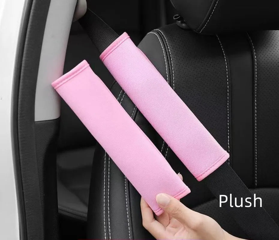 2 Pack Plush Seatbelt Pads | Cloud Collection