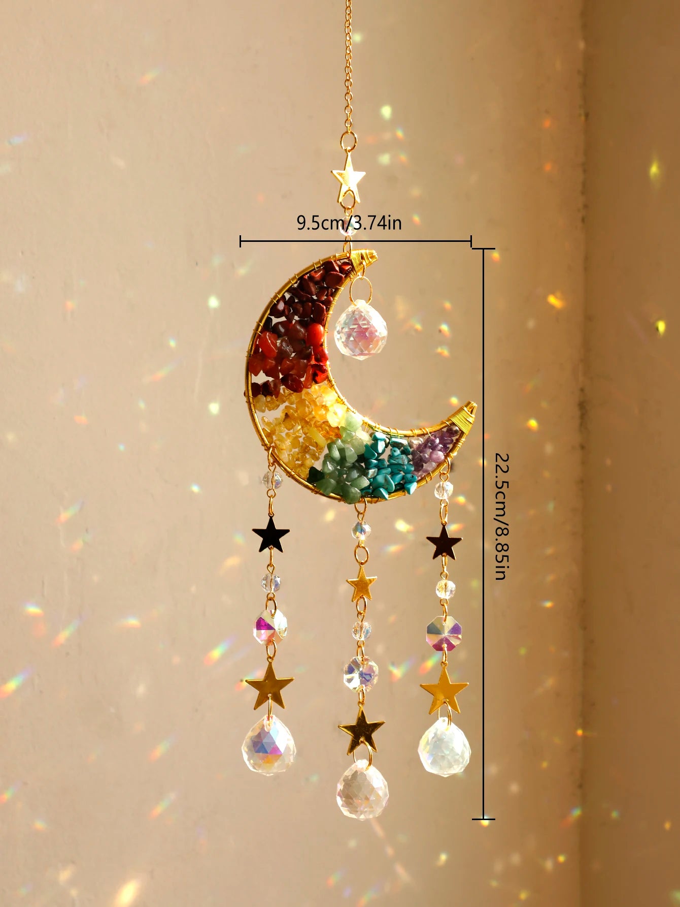 Suncatcher Mirror Hanger | Sunset Edition
