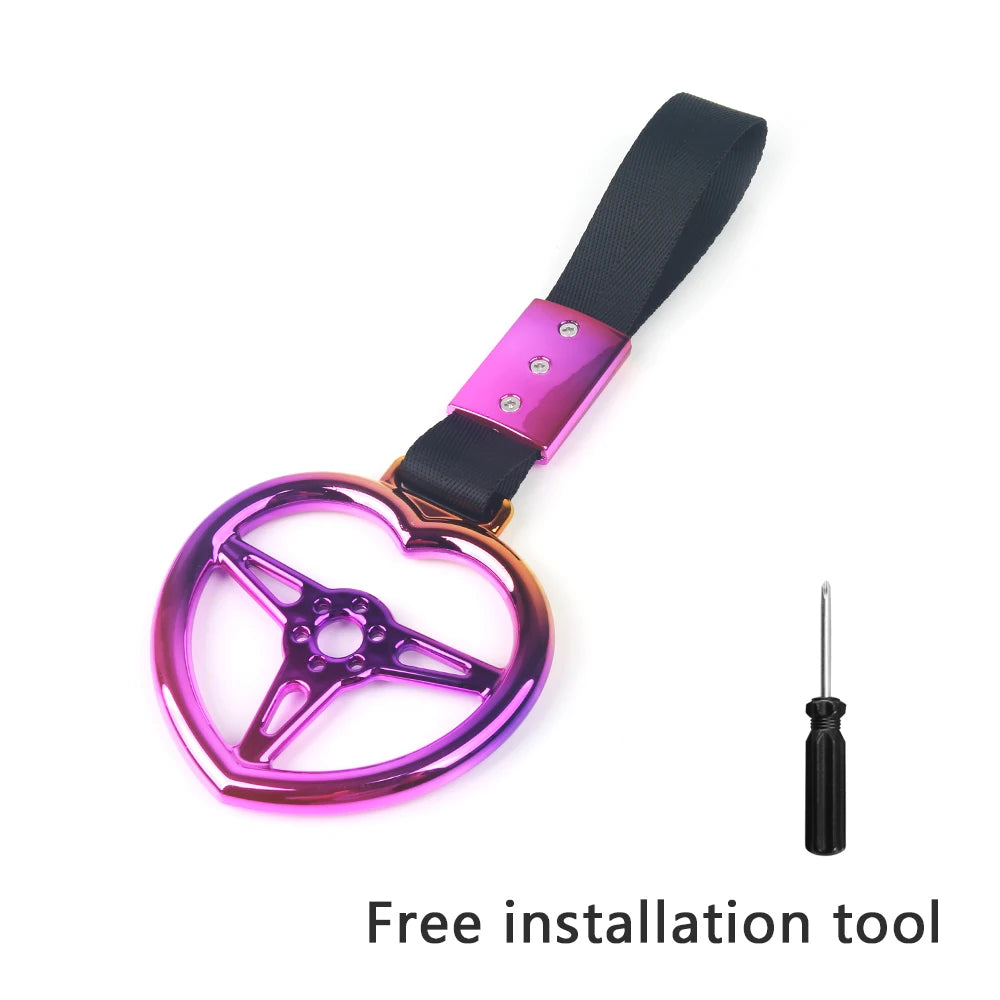 The Chrome Tsurikawa | JDM Handle | Sunset Edition