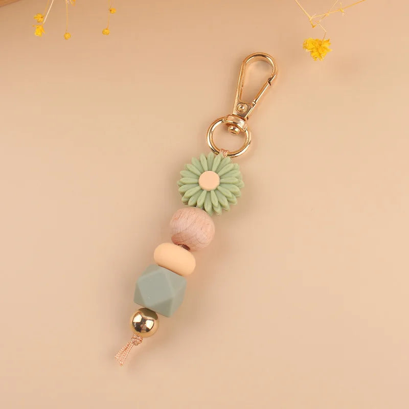 Boho Bloom Keychain | Botanical Collection