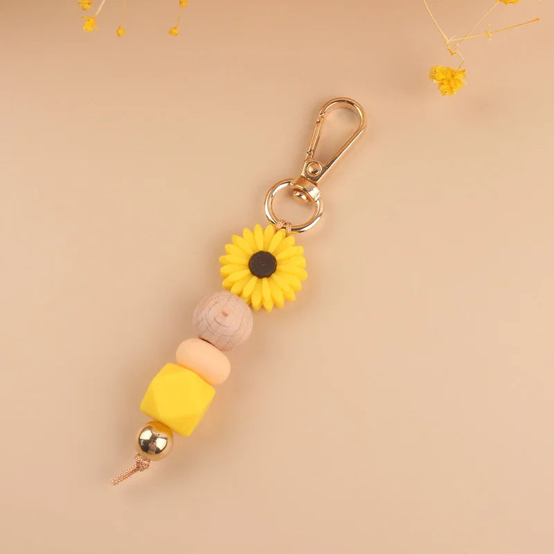 Boho Bloom Keychain | Botanical Collection