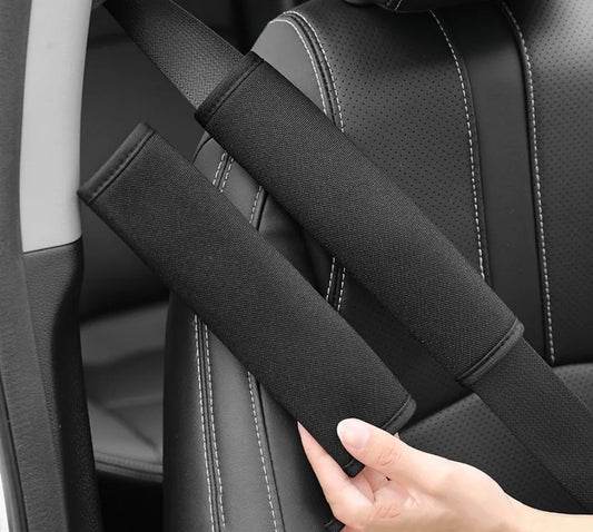2 Pack Plush Seatbelt Pads | Cloud Collection