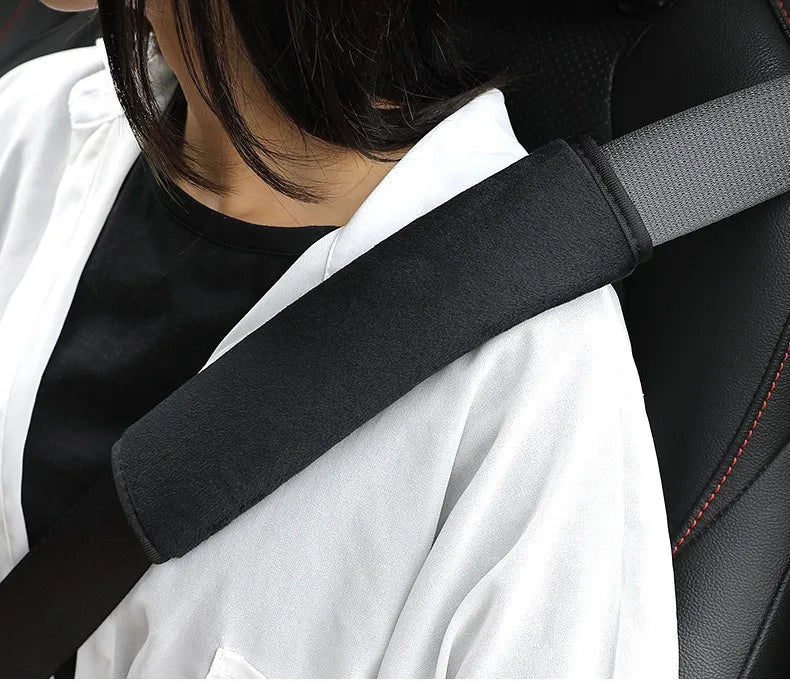 2 Pack Plush Seatbelt Pads | Cloud Collection