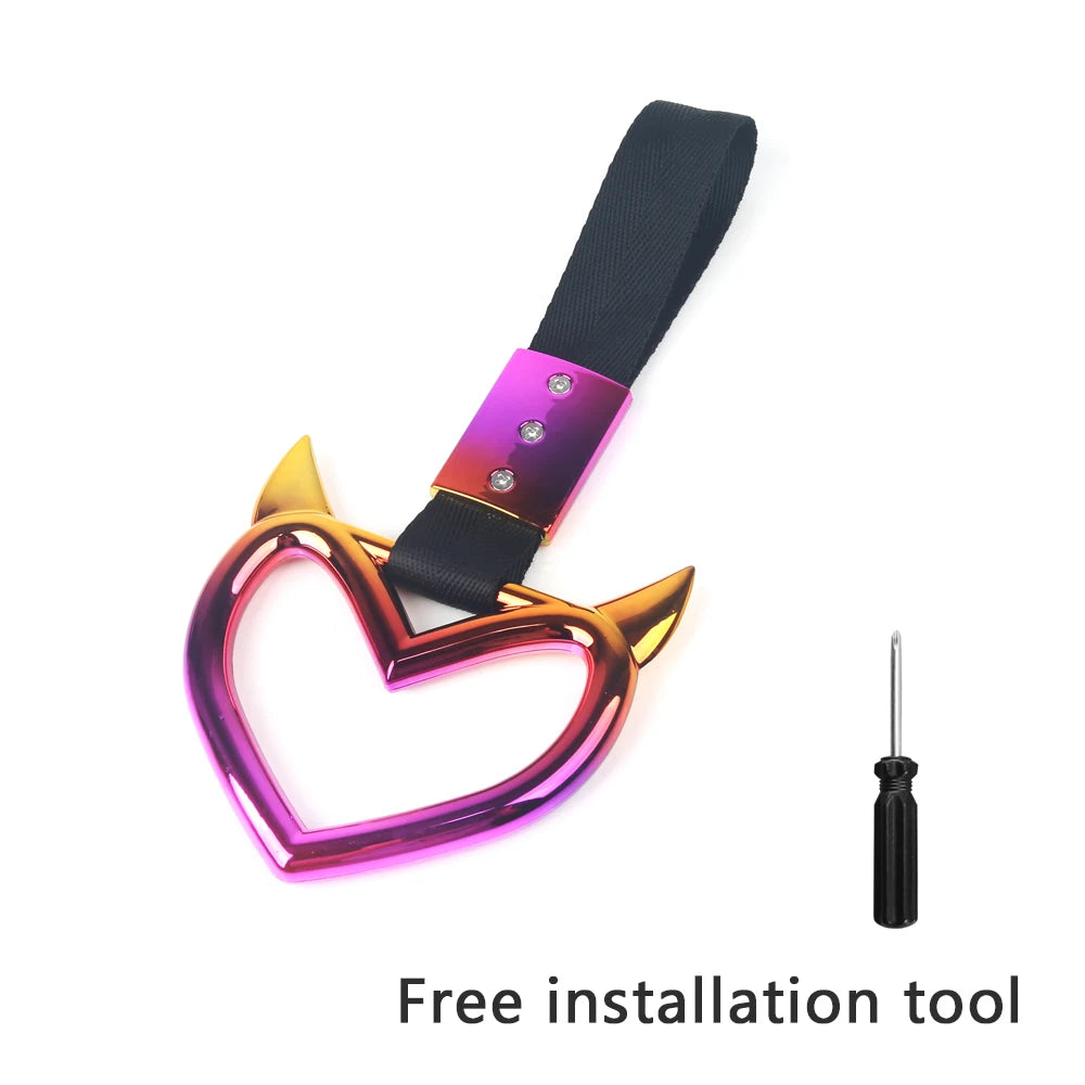 The Chrome Tsurikawa | JDM Handle | Sunset Edition