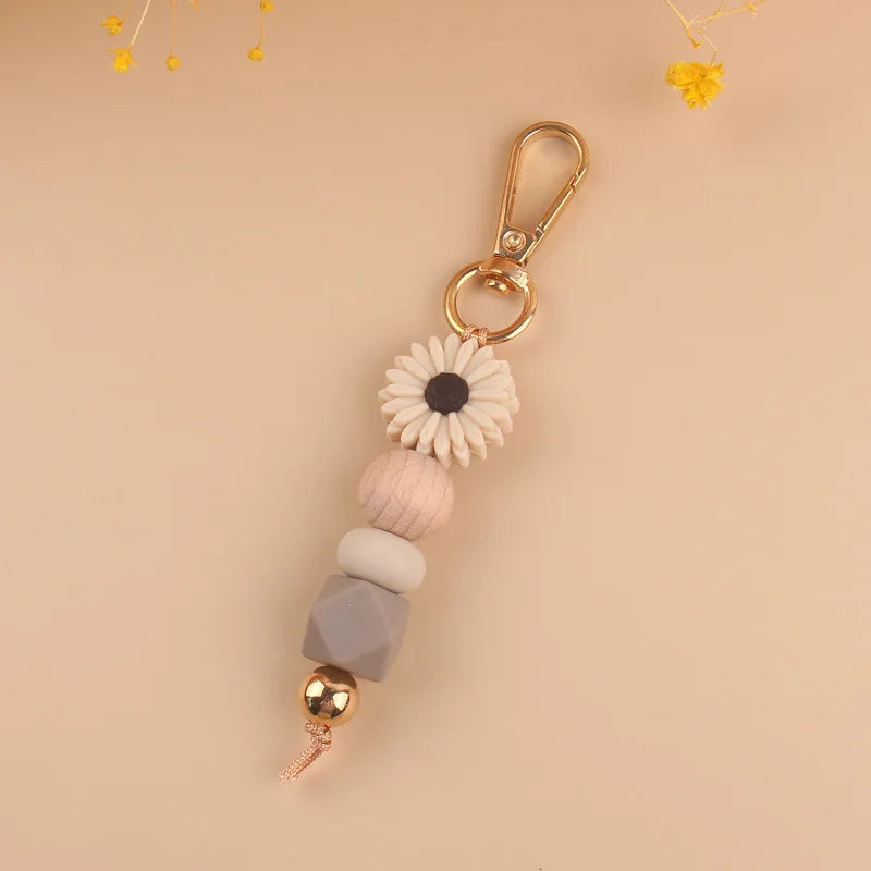 Boho Bloom Keychain | Botanical Collection