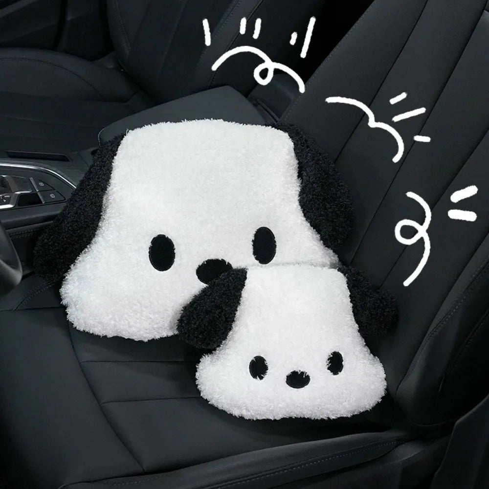 Fluffy Dog Waist & Head Rest | Cloud Collection
