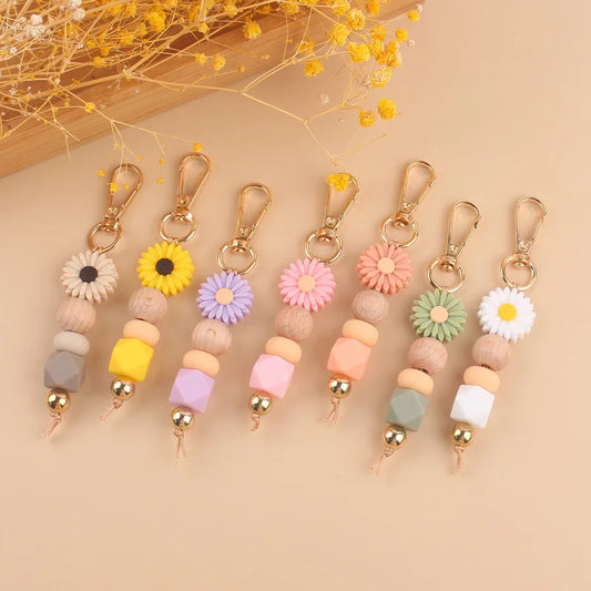 Boho Bloom Keychain | Botanical Collection