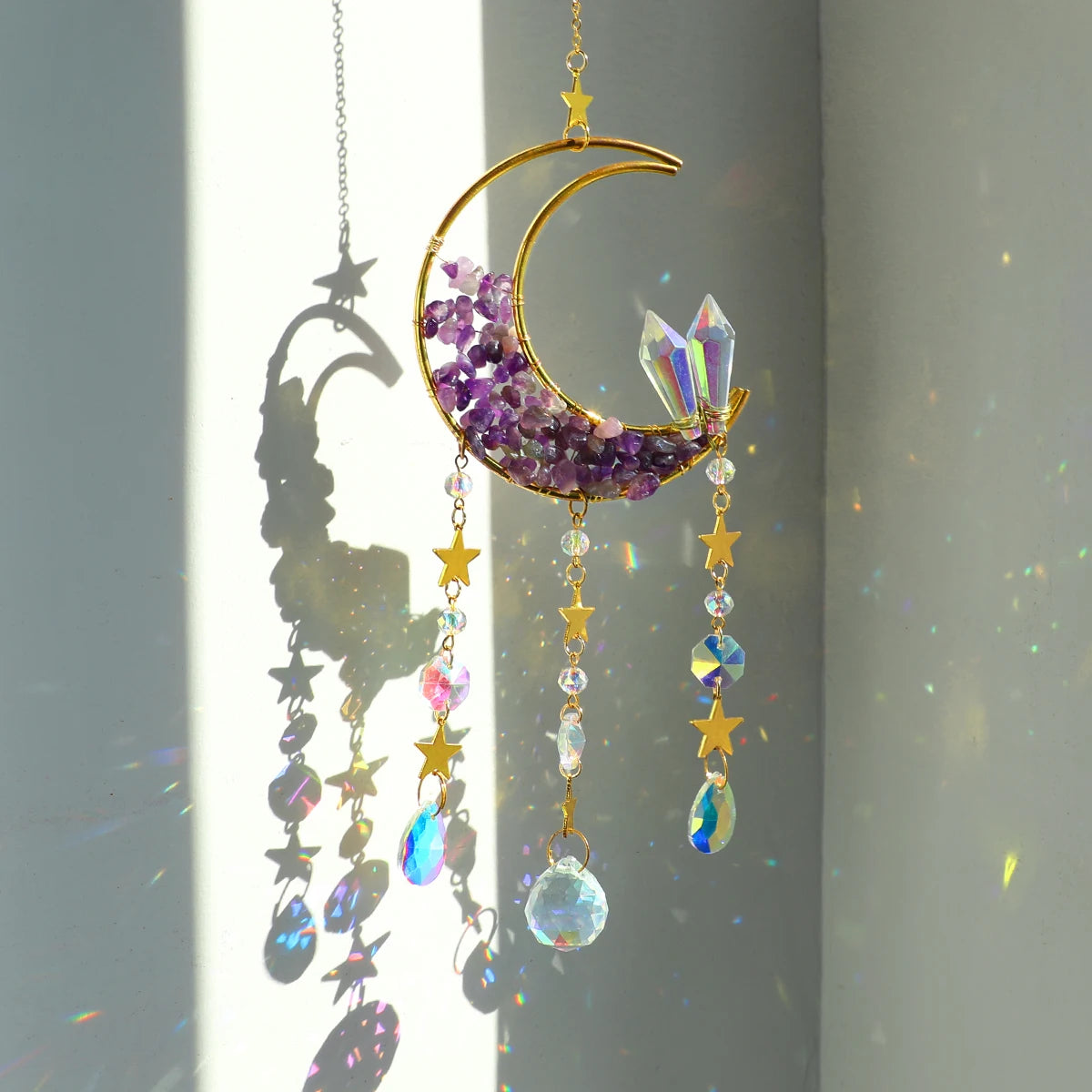 Suncatcher Mirror Hanger | Sunset Edition