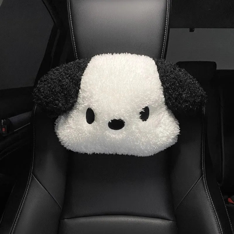 Fluffy Dog Waist & Head Rest | Cloud Collection